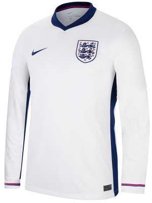 England home long sleeve jersey soccer uniform men's first football kit tops sport shirt 2024 Euro cup